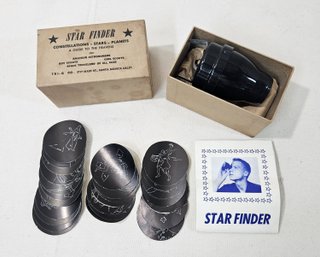 Vintage Tri-G Star Finder In Original Box