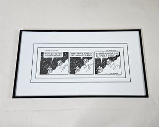 Framed Dik Browne Hagar The Horrible Classcom Select Edition Comic Strip Art Numbered