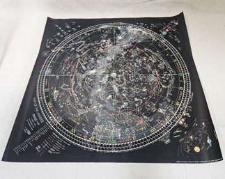 Vintage Celestial Arts Map Of The Universe Poster