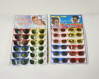 Vintage NOS Children's Sunglasses Store Displays