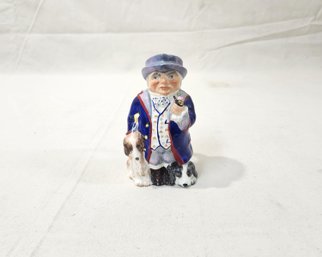 Vintage Wedgwood & Co. Ltd. Ye Olde Village Inn 'Squire' Handpainted Character Toby Jug/Creamer
