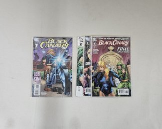 2007 DC Black Canary Comic Books Group