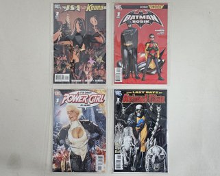 Assorted 2009 DC No.1 Comic Books Group *Includes Power Girl 1B Variant*
