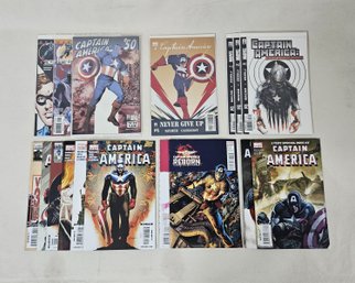 2002-2009 Marvel Captain America Comic Books Group