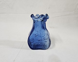 Vintage John Harko Hiram Brown/ M.W.W. Handblown Glass Vase Signed