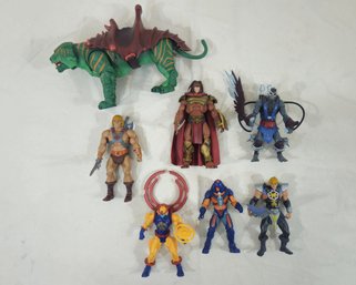 Assorted 2000's Mattel Masters Of The Universe Action Figure Toys Group