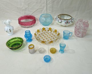 Assorted Antique EAPG & Art Glassware Group
