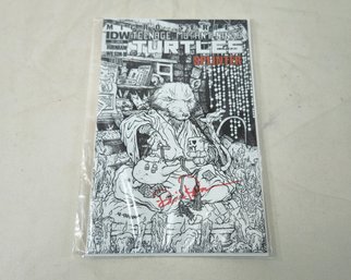 2012 IDW TMNT: Micro-Series Splinter #5C Comic Book David Petersen Sketch Cover Variant Signed