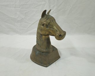 Vintage Brass Horse Head