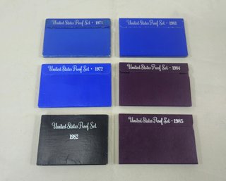 Assorted 1970/1980's U.S. Mint Proof Sets Group