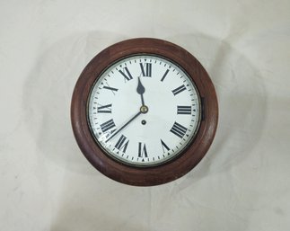 Antique 14' Elliott London Fusee Wall Clock