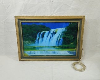 Vintage Waterfall Moving Picture Wall Art