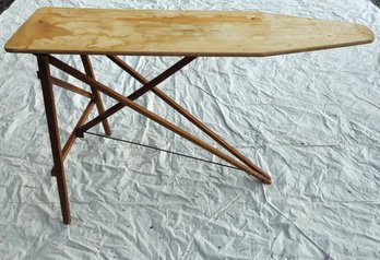 Vintage Wood Ironing Board