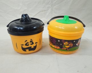Vintage McDonald's Happy Meal Halloween Buckets Group