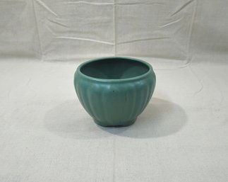 Antique Arts & Crafts Matte Green Pottery Jardiniere Planter