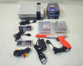 Nintendo NES Video Game System & Games