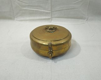 Vintage Brass Indian Chapati Box/Roti Daba