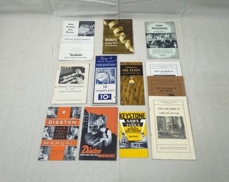 Assorted Vintage Woodworking & Tools Ephemera Group