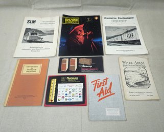 Assorted Vintage Travel, Advertising, Train, & Other Ephemera Group