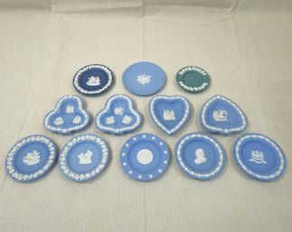 Assorted Wedgwood Jasperware Small Dishes Group