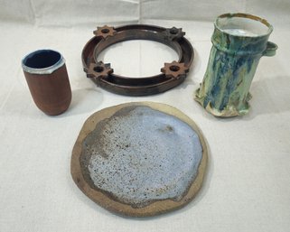 Assorted Contemporary Studio Art Pottery Group
