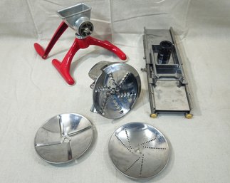 Assorted Vintage Kitchen Gadgets Group