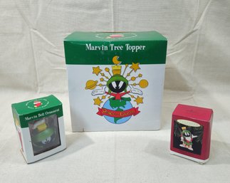 Assorted Marvin The Martian Christmas Decorations Group