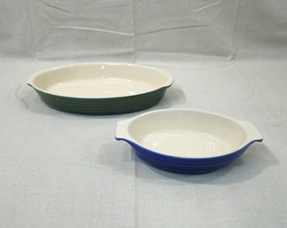 Emile Henry Modele Despose Stoneware Oval Casserole Dishes