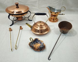 Assorted Copper Ware Group