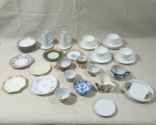 Assorted Vintage Misc. Demitasse Cups & Saucers Group