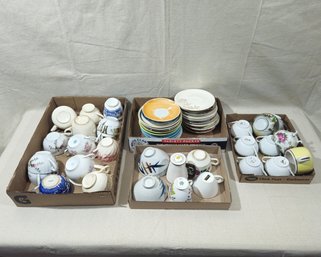 Assorted Vintage Misc. Teacups, Saucers, And Others Group