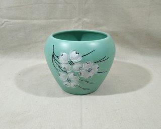 Vintage McCoy Spring Wood Dogwood Pottery Jardiniere Planter