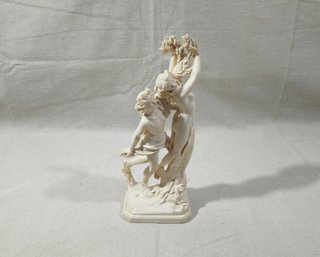 Vintage Replica Bernini's Apollo And Daphne Resin Statue Signed Ruggeri