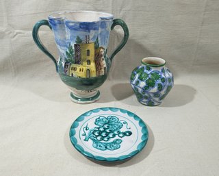 Assorted Vintage Italian Ceramics Group