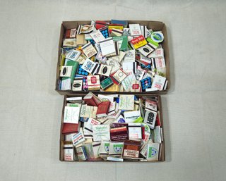 Assorted Vintage Advertising Matchbooks Group