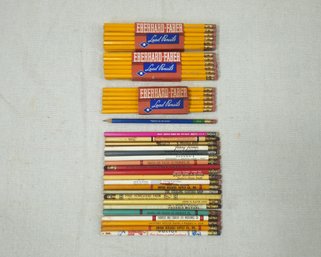 Assorted Vintage Advertising & Eberhard-Faber Pencils Group