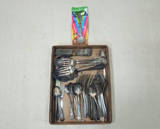 Assorted Vintage Flatware Group
