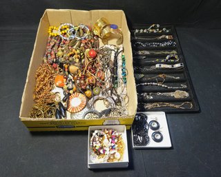 Assorted Vintage Costume Jewelry Group