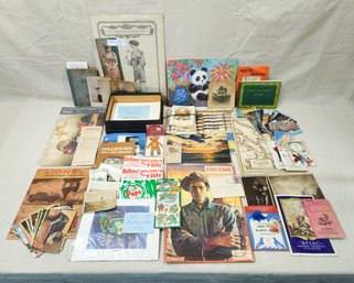 Assorted Antique & Vintage Ephemera Group