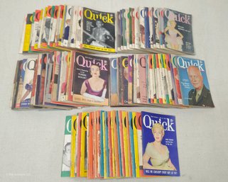 Assorted Vintage Quick Pocket Magazines Group