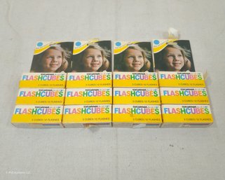 Vintage NIB Sylvania Blue Dot Flash Cubes Group