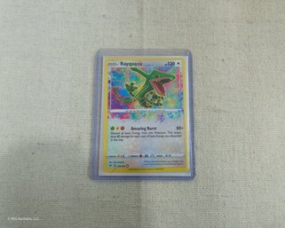 2020 Pokemon Sword & Shield: Vivid Voltage Rayquaza Trading Card