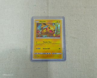 2016 Pokemon Sun & Moon Promos Pikachu Trading Card