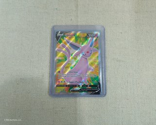 2019 Pokemon Sword & Shield: Evolving Skies Espeon V Trading Card