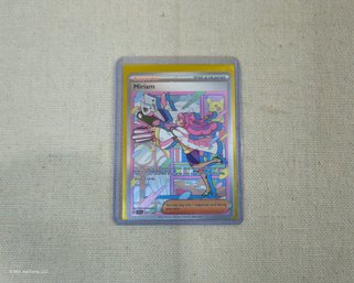 ~2023 Pokemon Scarlet & Violet Base Set Miriam Trading Card