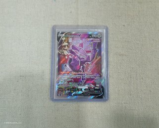 2021 Pokemon Sword & Shield: Fusion Strike Genesect V Trading Card