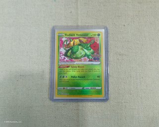 2022 Pokemon Sword & Shield: Pokemon Go Radiant Venusaur Trading Card