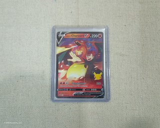 2021 Pokemon Sword & Shield Promos Lance's Charizard V Trading Card