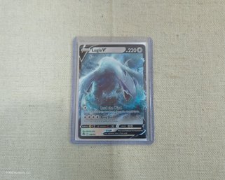 2022 Pokemon Sword & Shield: Silver Tempest Lugia V Trading Card