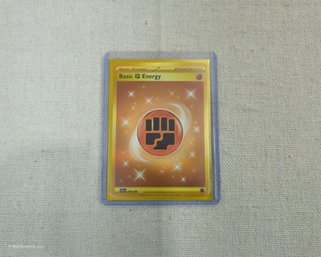 2023 Pokemon Scarlet & Violet Base Set Basic Fighting Energy Trading Card